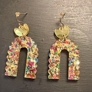 Colorful Arch Earrings